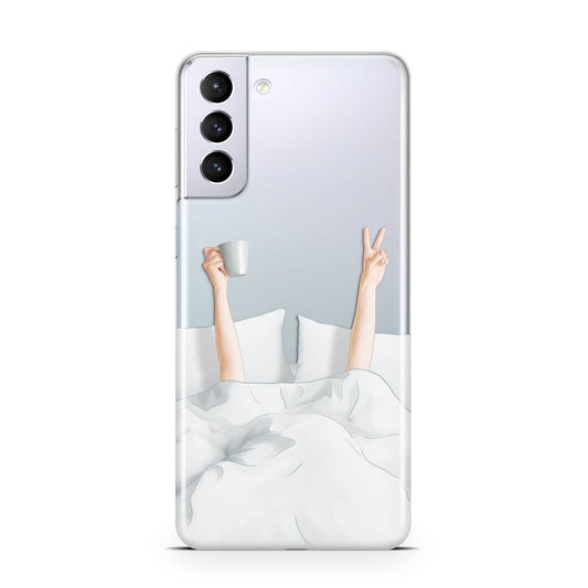 Morning Coffee Samsung S21 Plus Phone Case