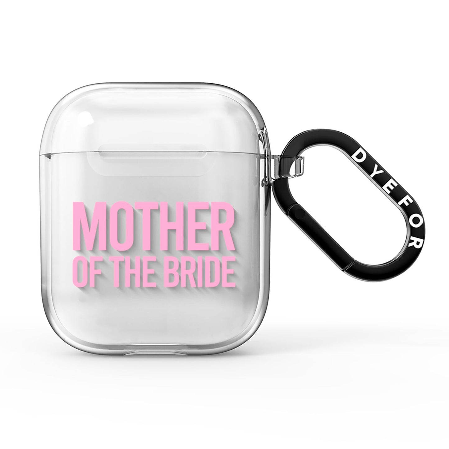 Mother of the Bride AirPods Clear Case
