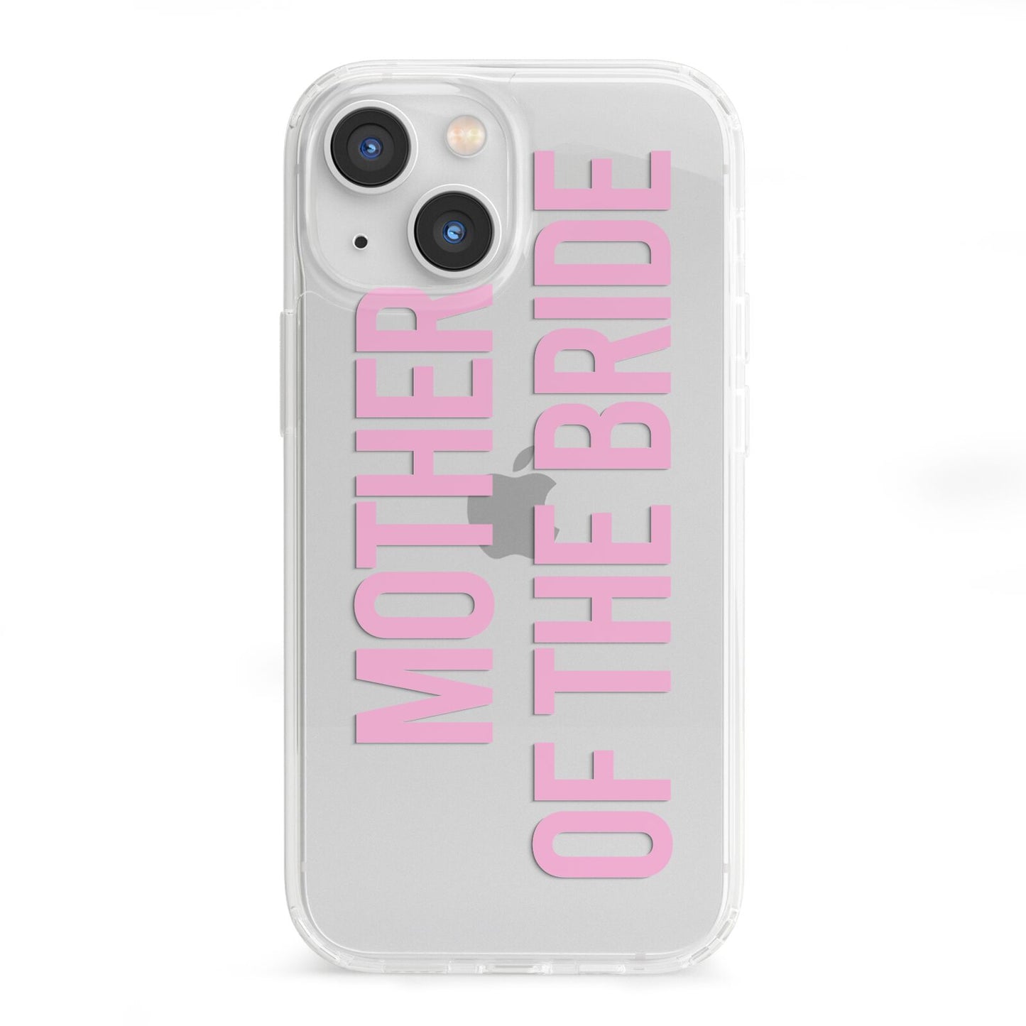 Mother of the Bride iPhone 13 Mini Clear Bumper Case
