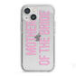Mother of the Bride iPhone 13 Mini TPU Impact Case with White Edges