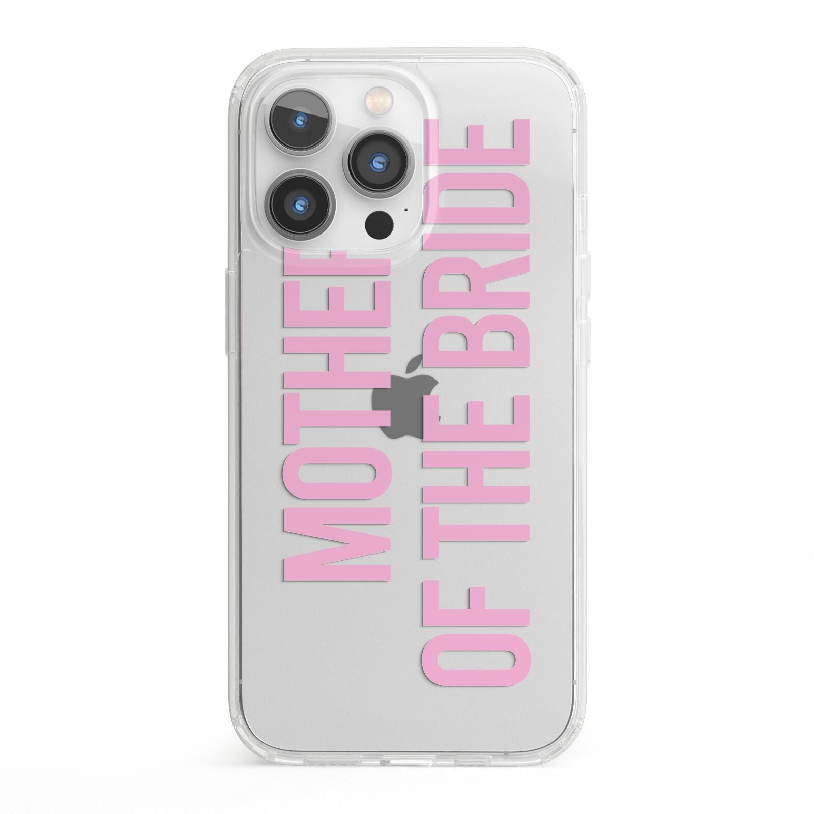 Mother of the Bride iPhone 13 Pro Clear Bumper Case