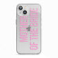 Mother of the Bride iPhone 13 TPU Impact Case with White Edges