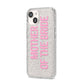 Mother of the Bride iPhone 14 Glitter Tough Case Starlight Angled Image