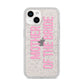 Mother of the Bride iPhone 14 Glitter Tough Case Starlight