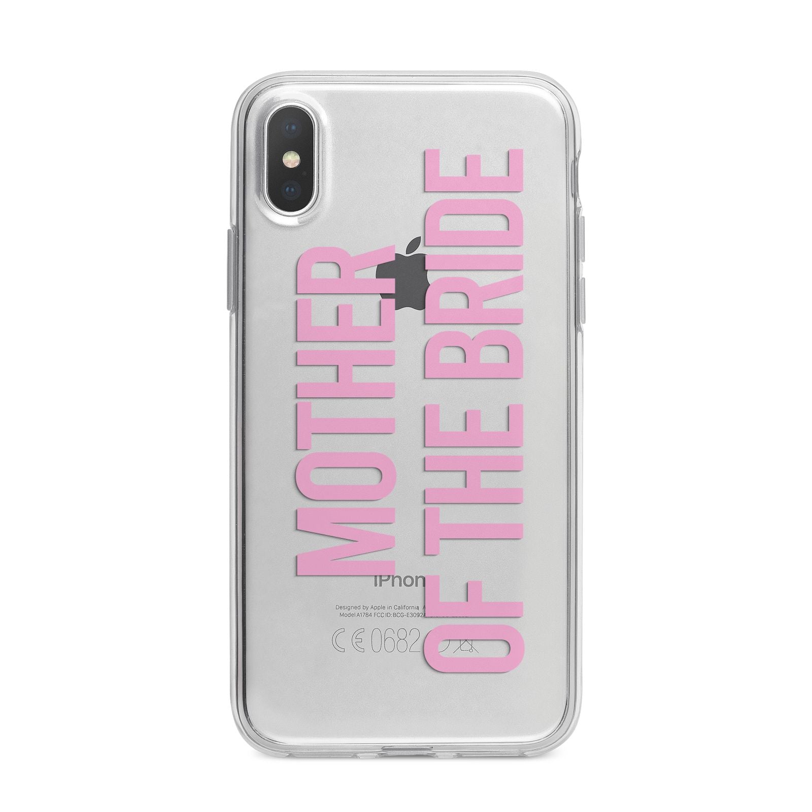 Mother of the Bride iPhone X Bumper Case on Silver iPhone Alternative Image 1