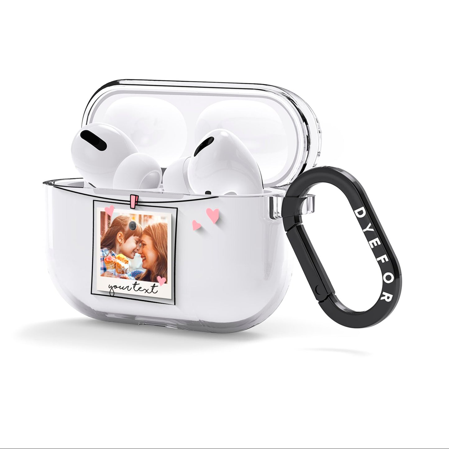 Mother s Day Photo AirPods Clear Case 3rd Gen Side Image