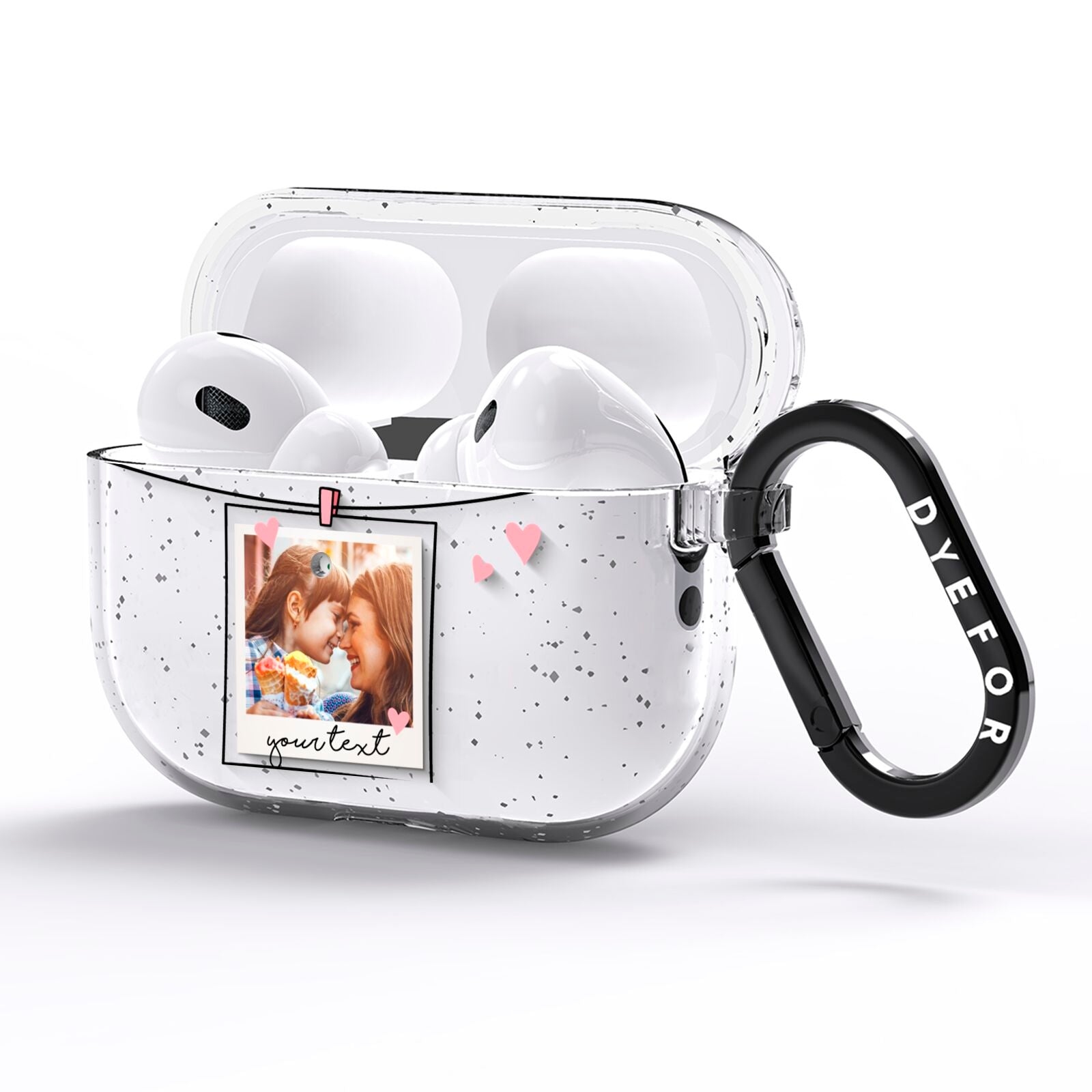 Mother s Day Photo AirPods Pro Glitter Case Side Image