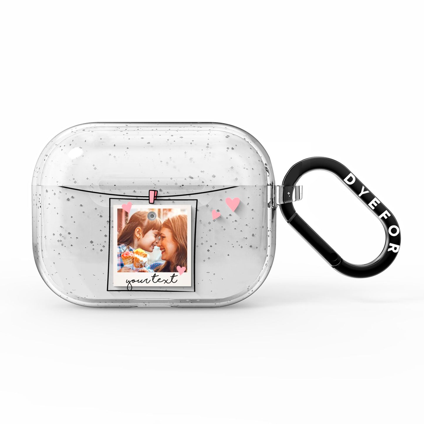 Mother s Day Photo AirPods Pro Glitter Case