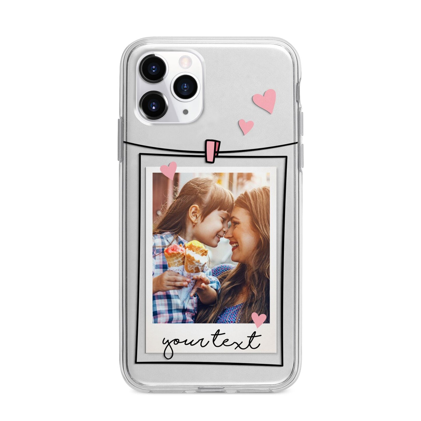 Mother s Day Photo Apple iPhone 11 Pro Max in Silver with Bumper Case