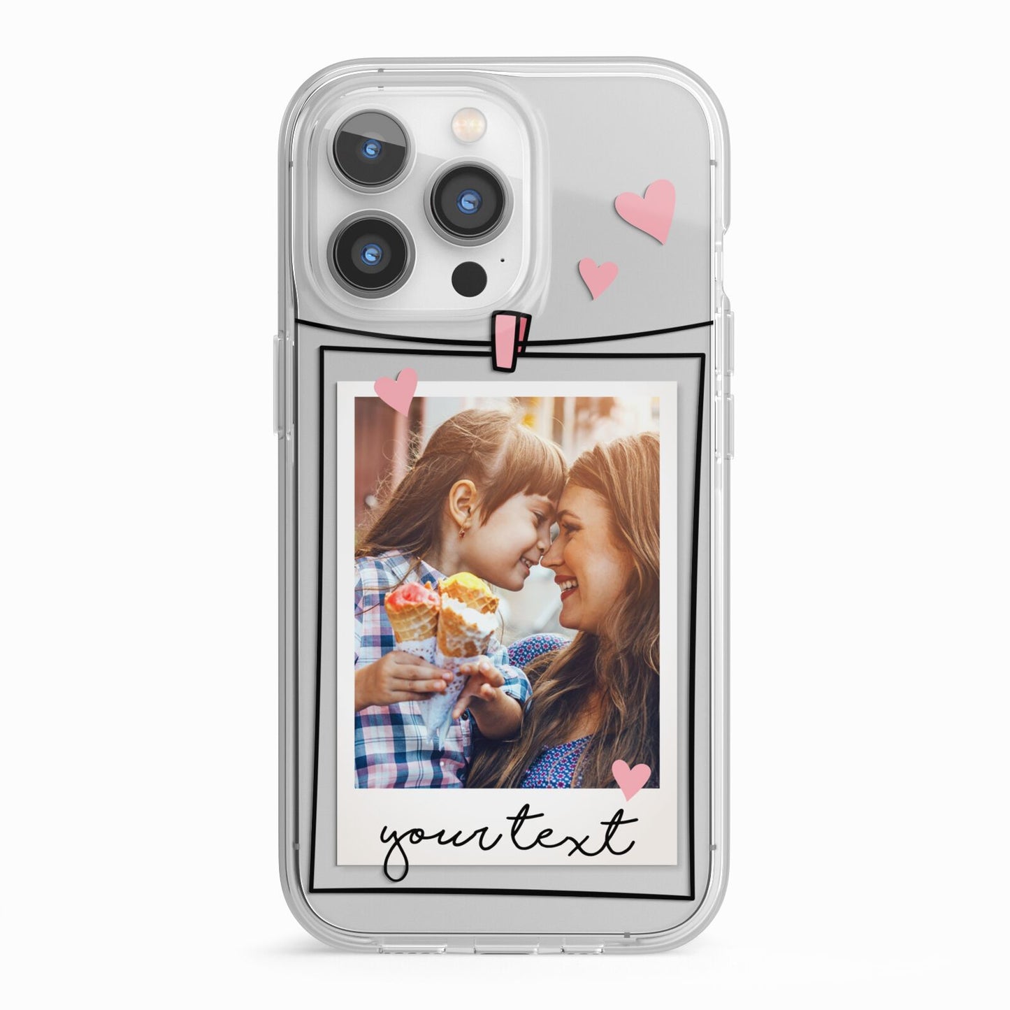 Mother s Day Photo iPhone 13 Pro TPU Impact Case with White Edges