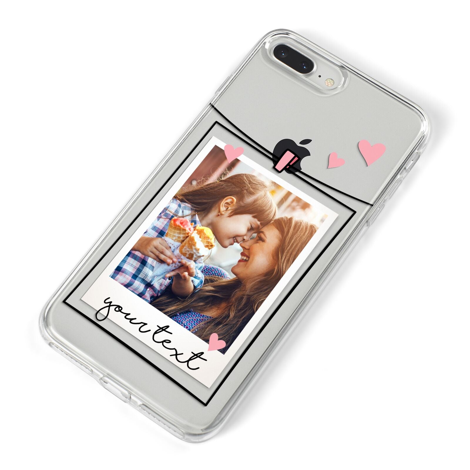 Mother s Day Photo iPhone 8 Plus Bumper Case on Silver iPhone Alternative Image