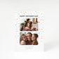 Mothers Day Confetti Photos with Names A5 Greetings Card