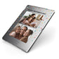 Mothers Day Confetti Photos with Names Apple iPad Case on Grey iPad Side View