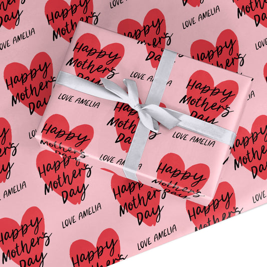 Mothers Day Custom Wrapping Paper