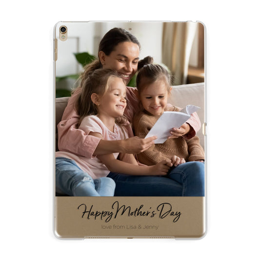 Mothers Day Family Photo Apple iPad Gold Case