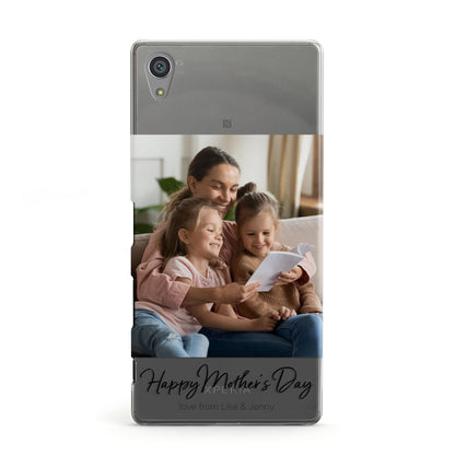 Mothers Day Family Photo Sony Xperia Case