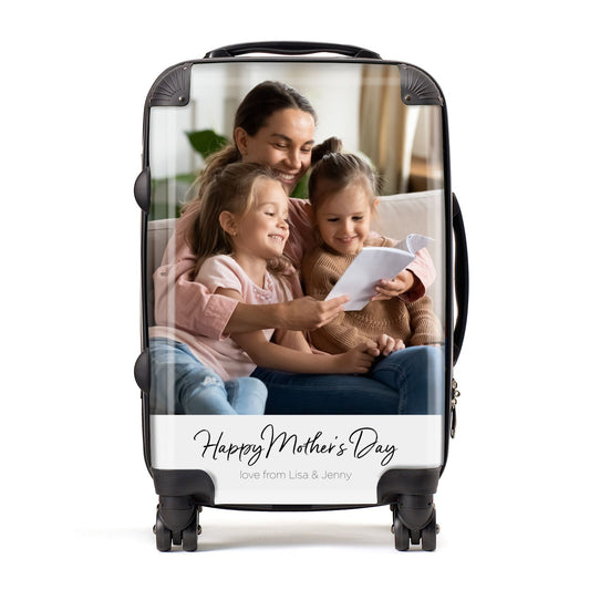Mothers Day Family Photo Suitcase