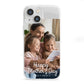 Mothers Day Family Photo with Names iPhone 13 Mini Clear Bumper Case