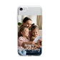 Mothers Day Family Photo with Names iPhone 7 Bumper Case on Silver iPhone