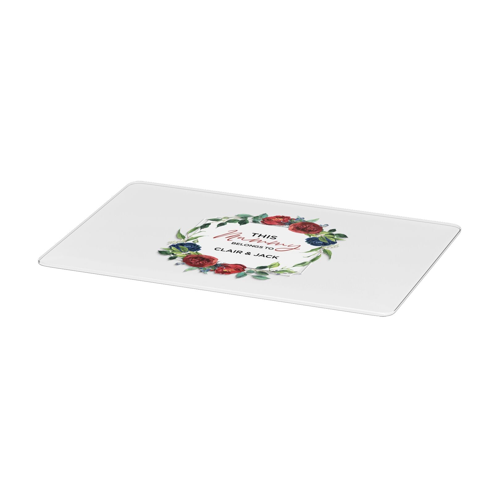 Mothers Day Flower Plaque Apple MacBook Case Only