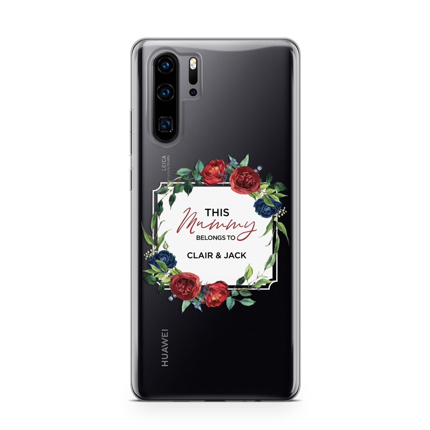 Mothers Day Flower Plaque Huawei P30 Pro Phone Case