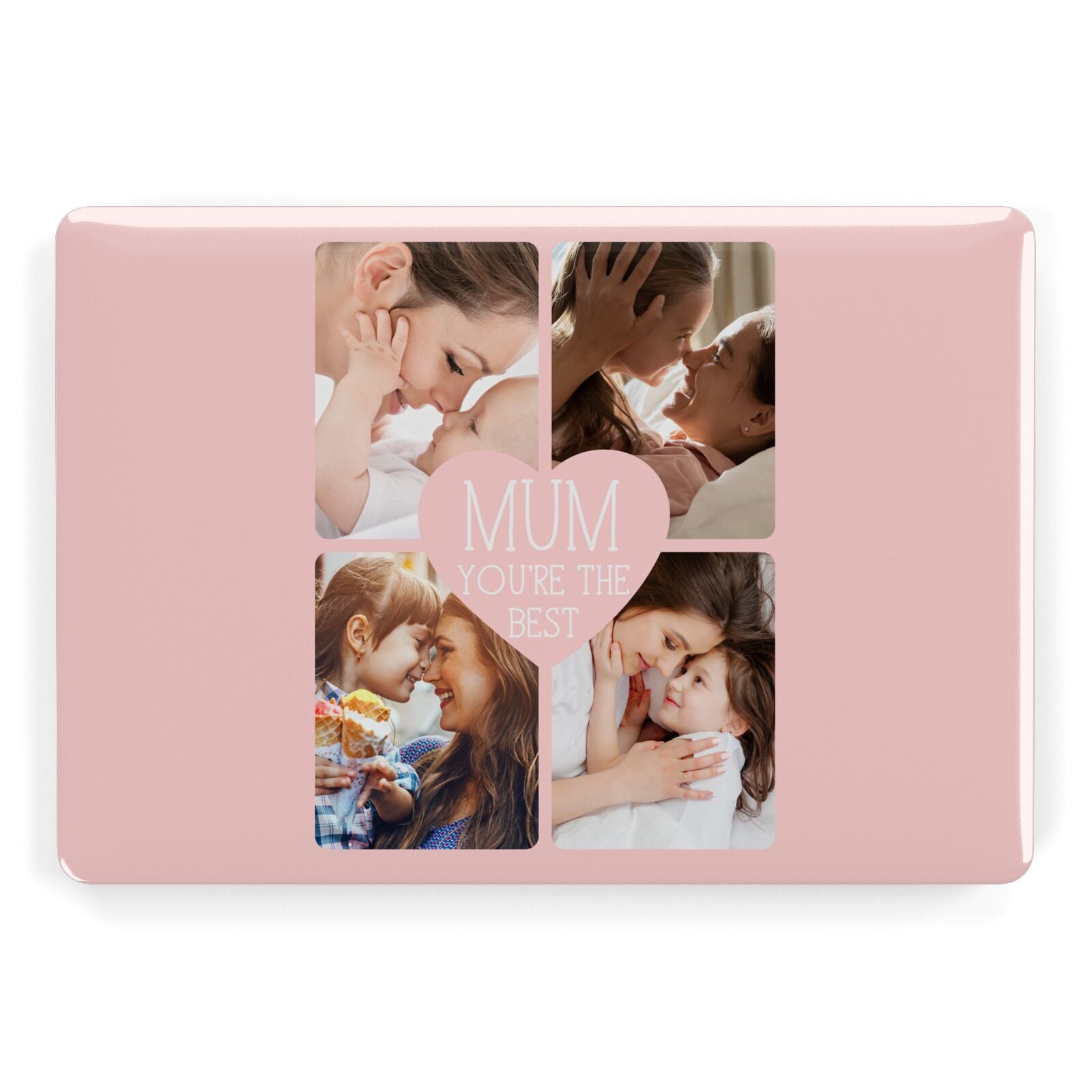 Mothers Day Four Photo Upload Apple MacBook Case