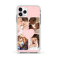 Mothers Day Four Photo Upload Apple iPhone 11 Pro in Silver with White Impact Case