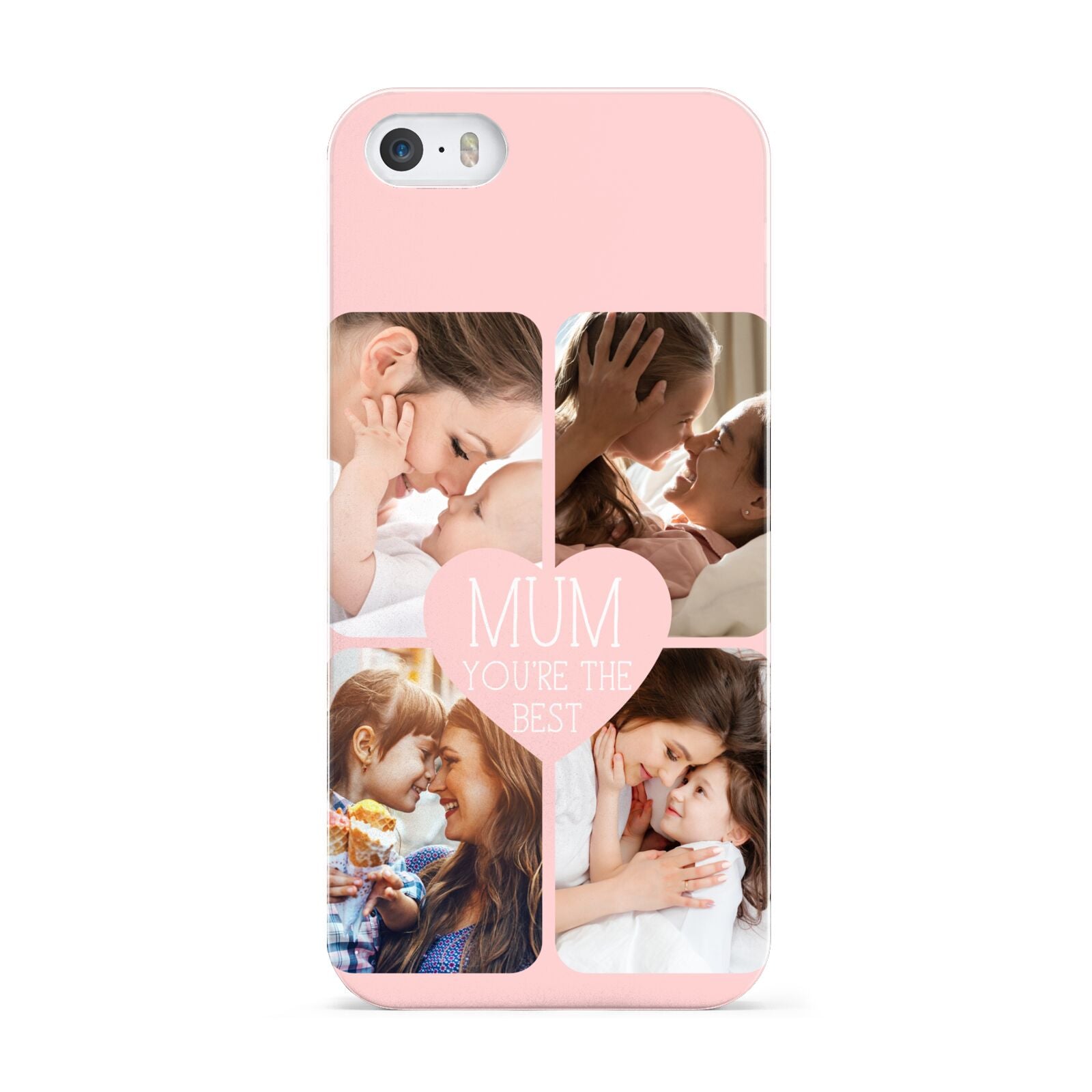 Mothers Day Four Photo Upload Apple iPhone 5 Case