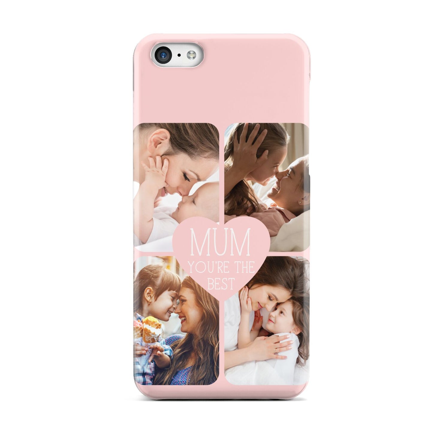 Mothers Day Four Photo Upload Apple iPhone 5c Case
