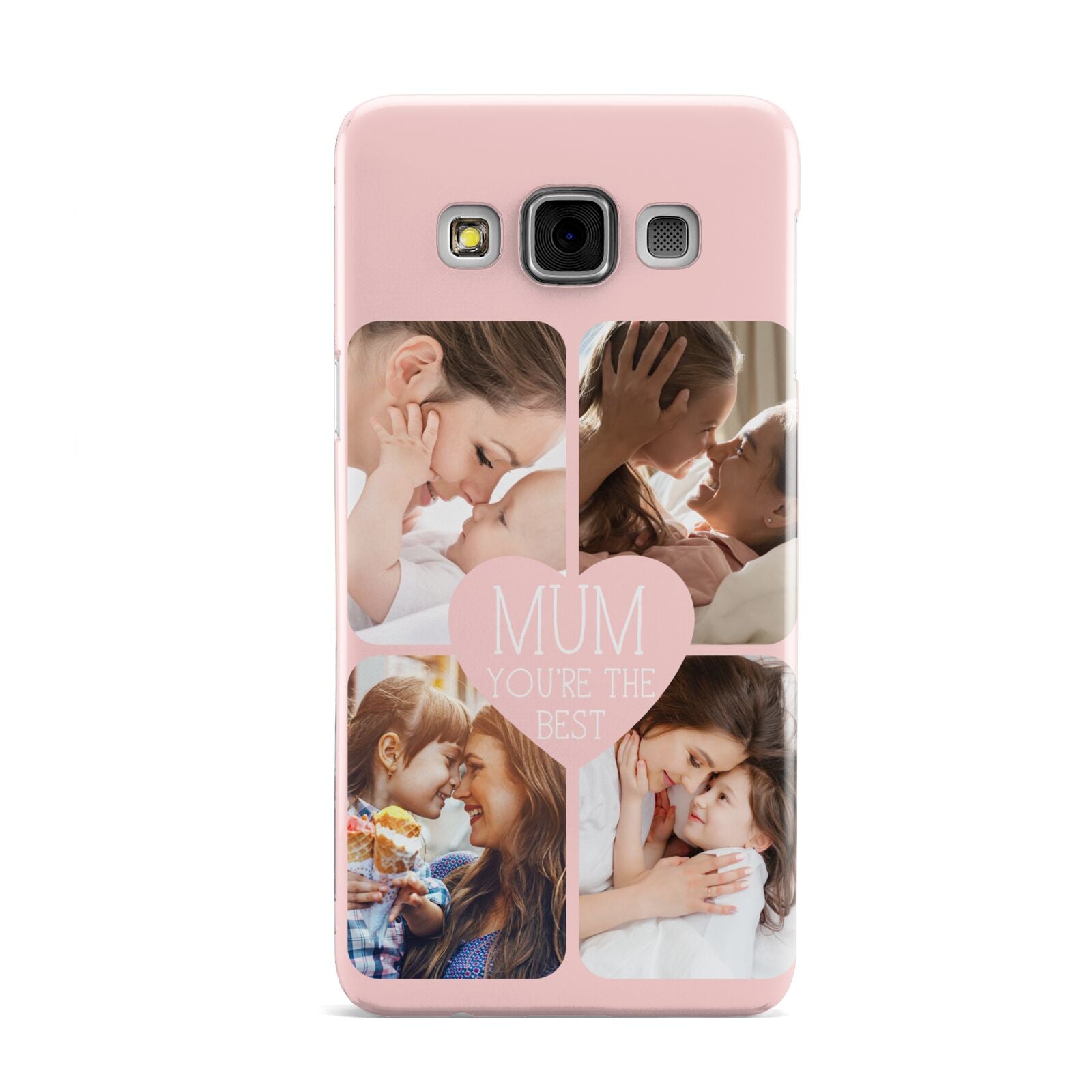 Mothers Day Four Photo Upload Samsung Galaxy A3 Case