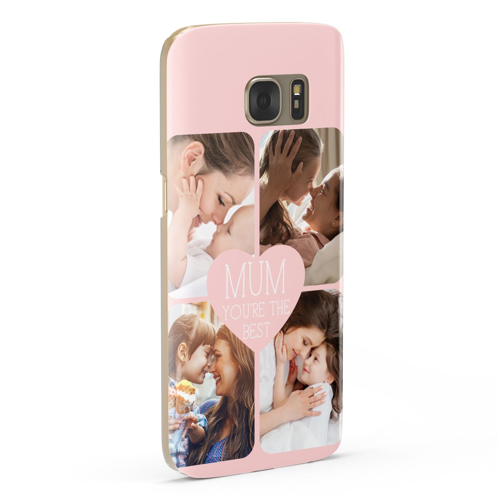 Mothers Day Four Photo Upload Samsung Galaxy Case Fourty Five Degrees