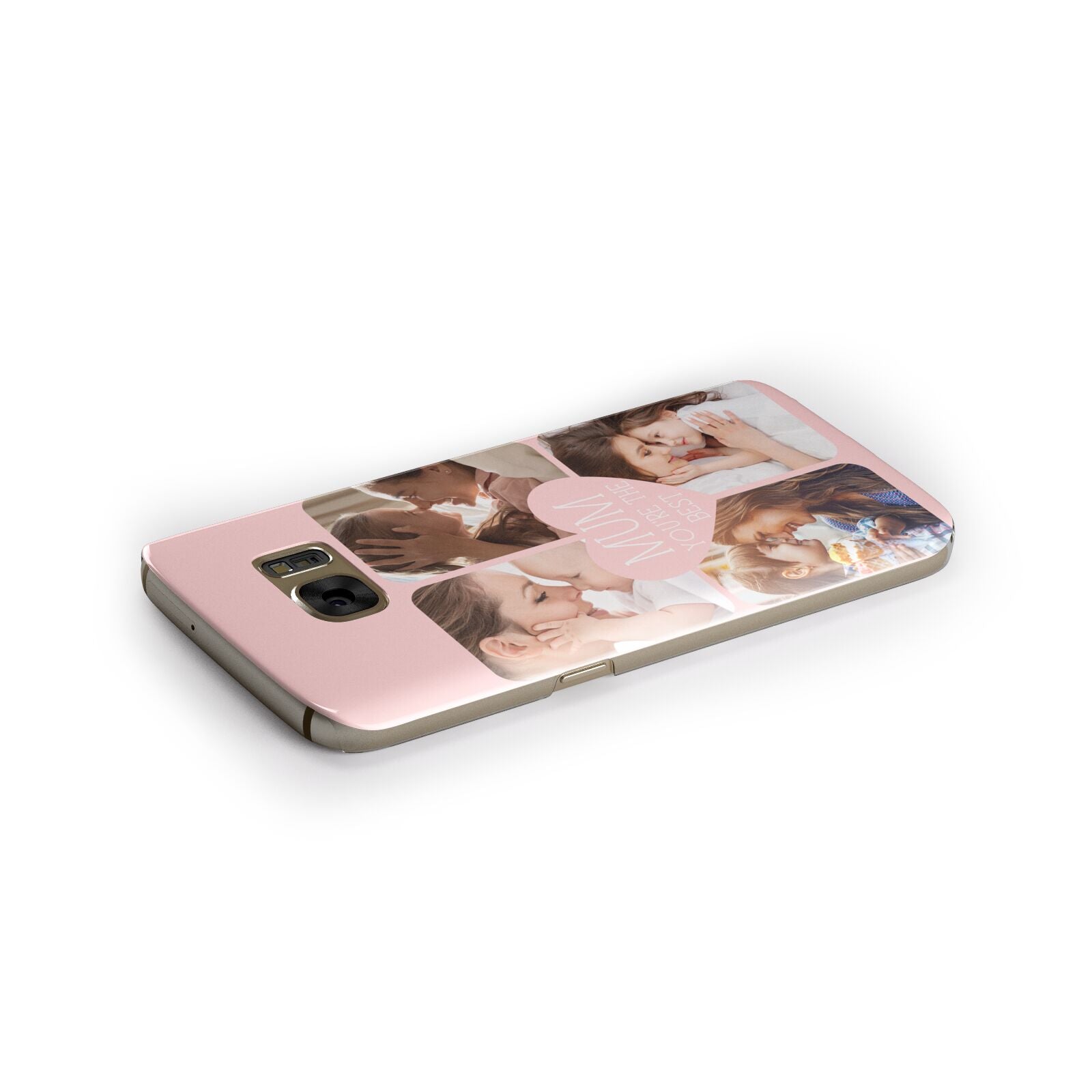 Mothers Day Four Photo Upload Samsung Galaxy Case Side Close Up