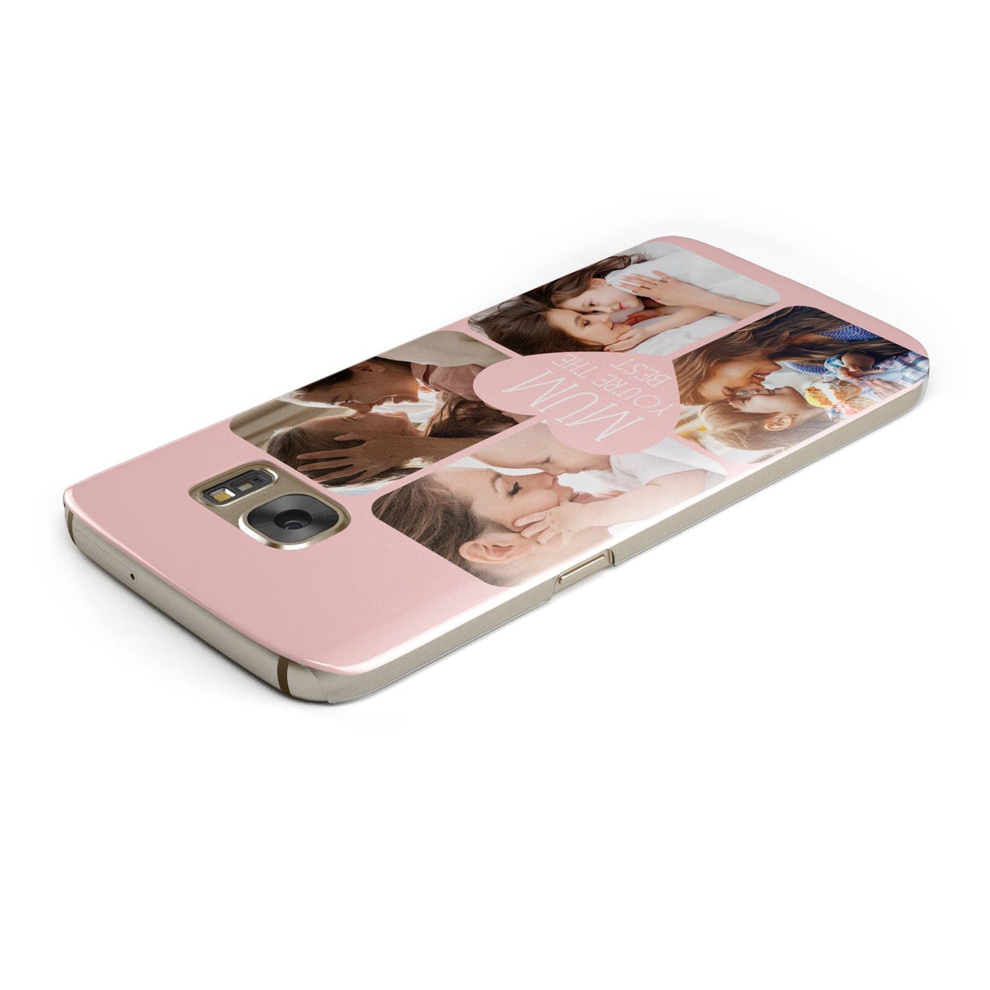 Mothers Day Four Photo Upload Samsung Galaxy Case Top Cutout