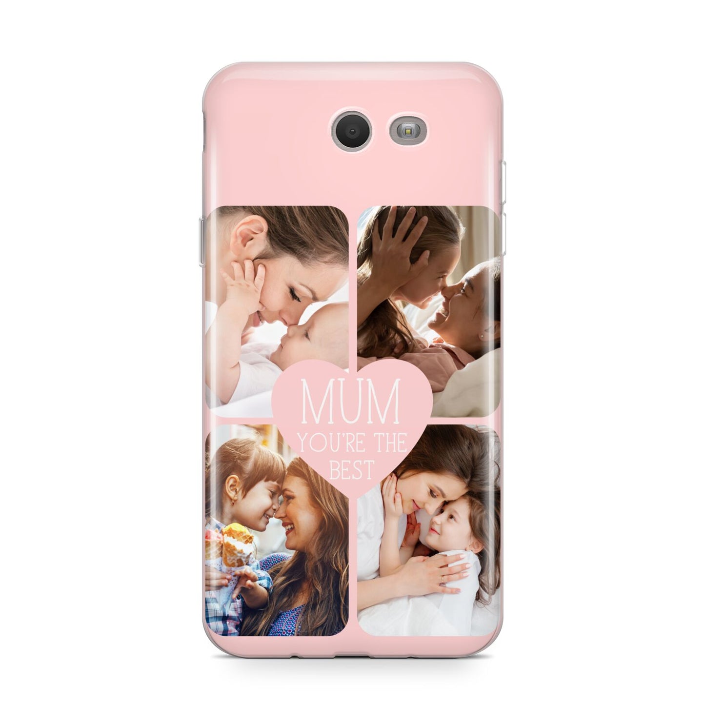 Mothers Day Four Photo Upload Samsung Galaxy J7 2017 Case