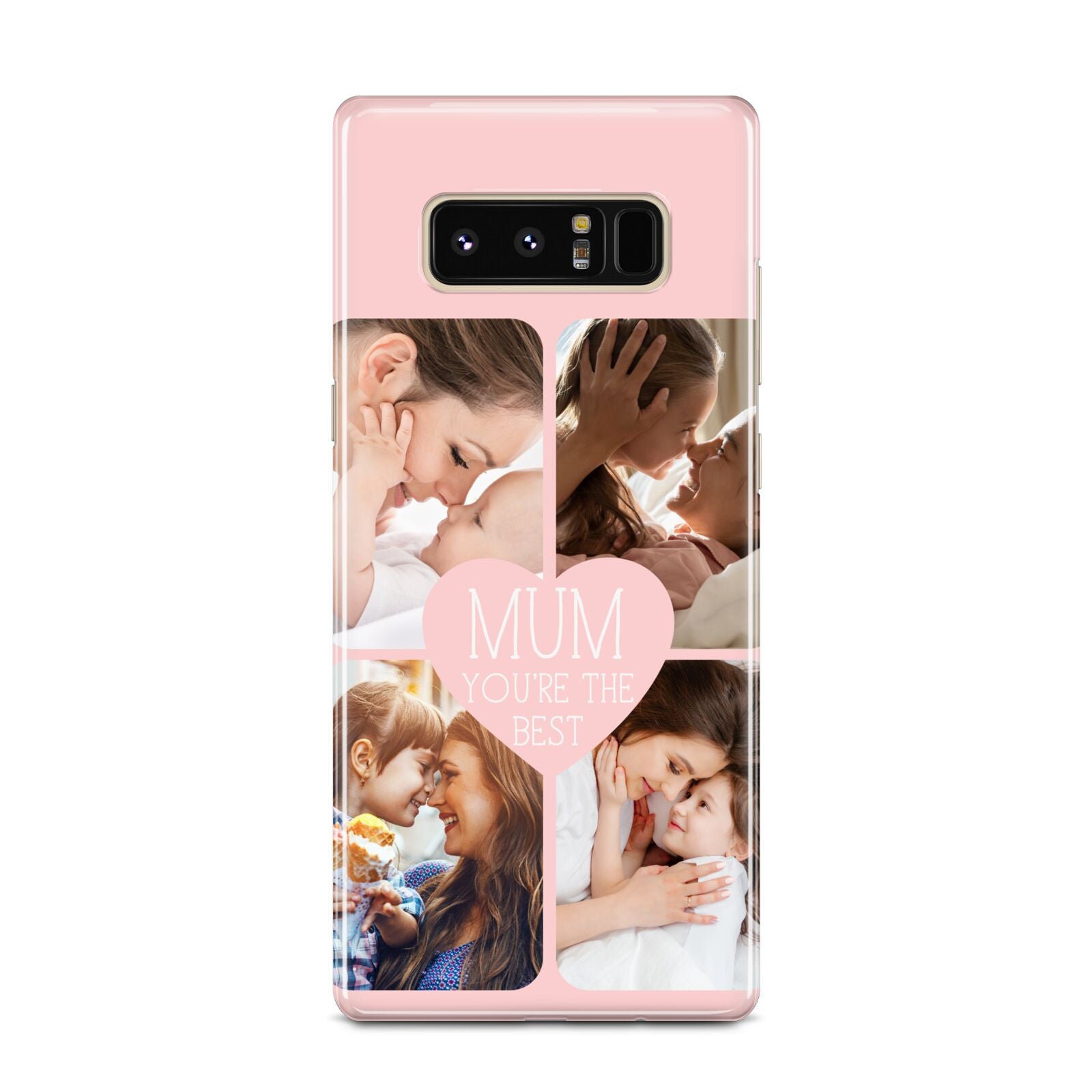 Mothers Day Four Photo Upload Samsung Galaxy Note 8 Case