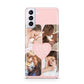Mothers Day Four Photo Upload Samsung S21 Plus Phone Case