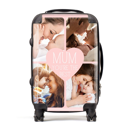 Mothers Day Four Photo Upload Suitcase