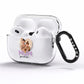 Mothers Day Heart Photo AirPods Pro Clear Case Side Image