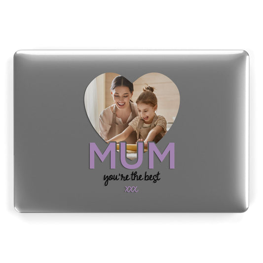 Mothers Day Heart Photo Apple MacBook Case