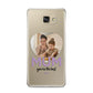 Mothers Day Heart Photo Samsung Galaxy A9 2016 Case on gold phone