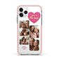 Mothers Day Multi Photo Strip Apple iPhone 11 Pro in Silver with Pink Impact Case