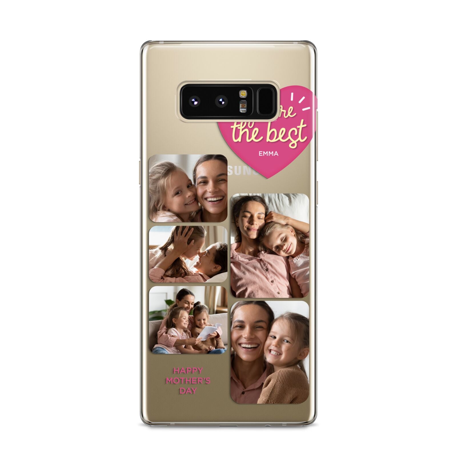 Mothers Day Multi Photo Strip Samsung Galaxy S8 Case