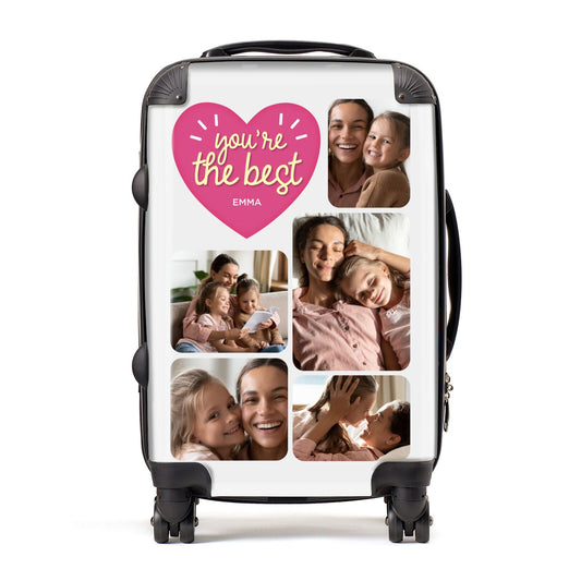 Mothers Day Multi Photo Strip Suitcase