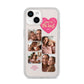 Mothers Day Multi Photo Strip iPhone 14 Clear Tough Case Starlight