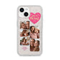 Mothers Day Multi Photo Strip iPhone 14 Glitter Tough Case Starlight