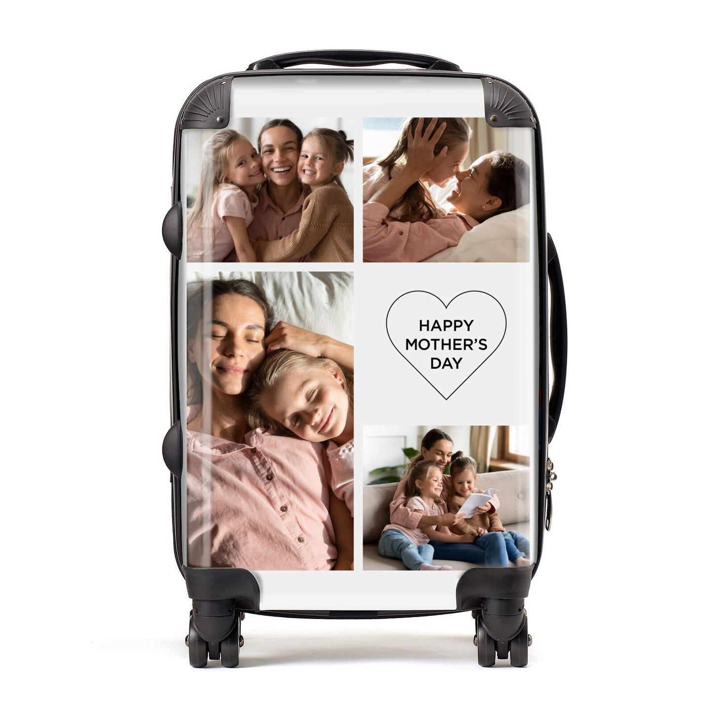 Mothers Day Multi Photo Tiles Suitcase