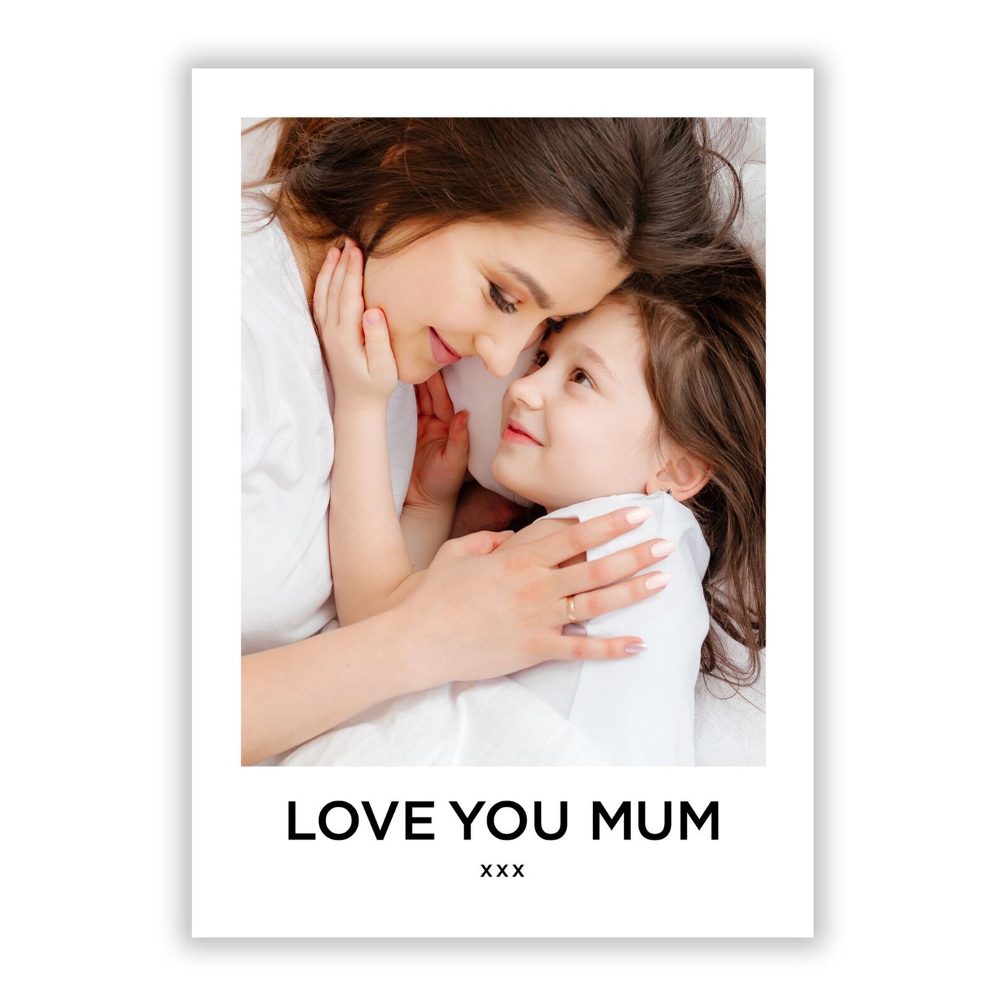 Mothers Day Photo A5 Flat Greetings Card