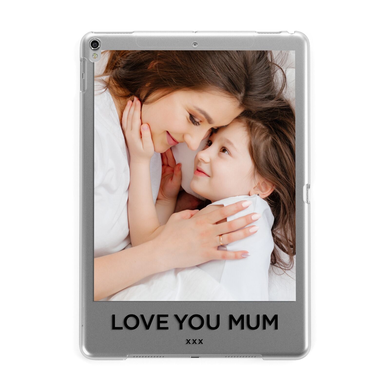 Mothers Day Photo Apple iPad Silver Case