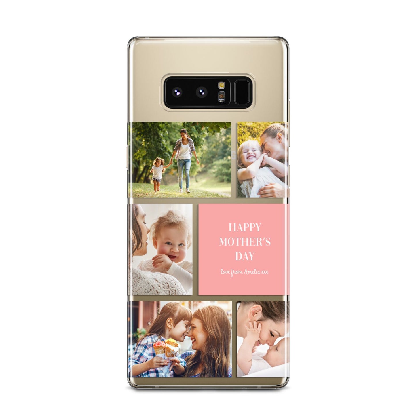 Mothers Day Photo Collage Samsung Galaxy Note 8 Case
