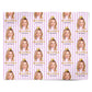 Mothers Day Photo Face Personalised Wrapping Paper Alternative